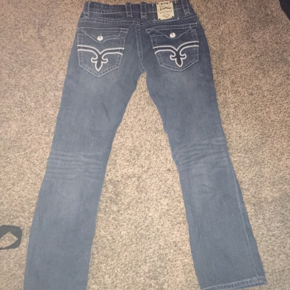 rock revival, norton/strait fit jeans